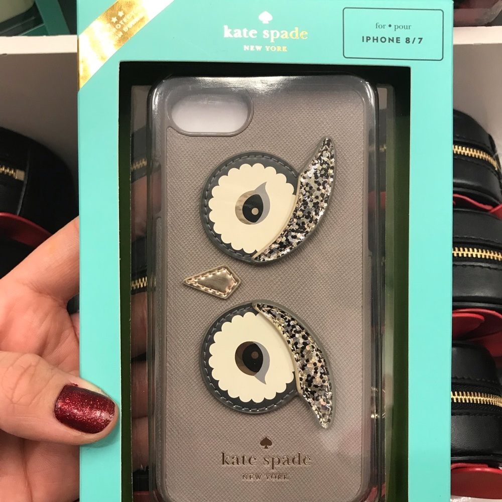 Kate spade owl iphone 7/8 case